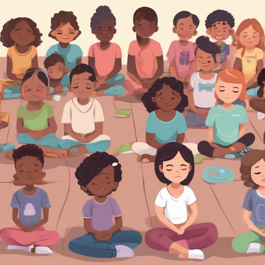 Children Practicing Mindfulness Together